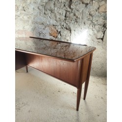 Bureau Göran Strand pour Lelangs Möbelfabrik,chaise Johannes Andersen pour Udulm Möbelfabrik,édition Samcom