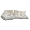 canapé 3 places et canapé d'angle en cuir alcantara Togo chez Ligne Roset