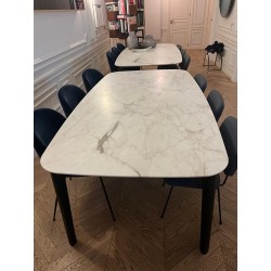 Grande table Nabucco plateau marbre 220 * 120 cm Poltrona Frau