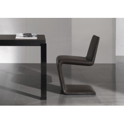 Phillips Black Minnoti Chair by Rodolfo Dordoni